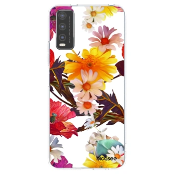 Picasee διαφανής θήκη σιλικόνης Vivo Y20s - Meadow