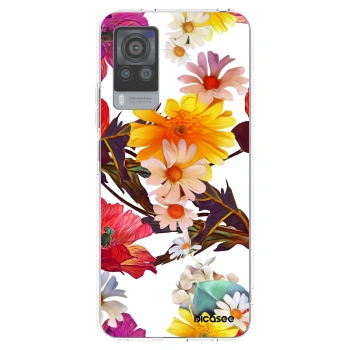 Picasee διαφανής θήκη σιλικόνης Vivo X60 Pro 5G - Meadow