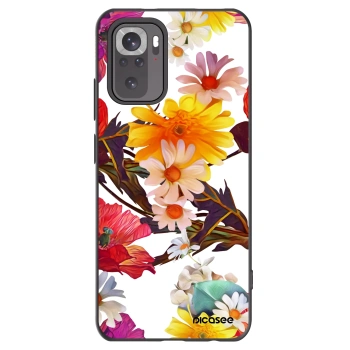 Picasee Μαύρη θήκη σιλικόνης για Xiaomi Redmi Note 11S 4G - Meadow