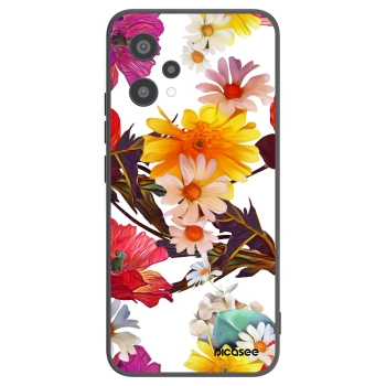 Picasee Μαύρη θήκη σιλικόνης για Realme 9 Pro 5G - Meadow