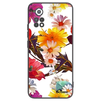 Picasee Μαύρη θήκη σιλικόνης για Xiaomi Poco X4 Pro 5G - Meadow