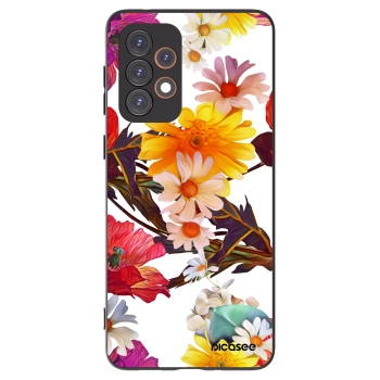 Picasee Μαύρη θήκη σιλικόνης για Samsung Galaxy A33 5G A336 - Meadow