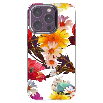 Picasee διαφανής θήκη σιλικόνης Apple iPhone 14 Pro - Meadow