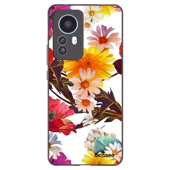 Picasee Μαύρη θήκη σιλικόνης για Xiaomi 12T Pro - Meadow