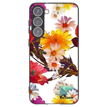 Picasee Μαύρη θήκη σιλικόνης για Samsung Galaxy S23+ 5G - Meadow