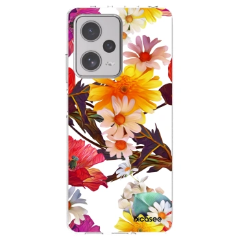 Picasee διαφανής θήκη σιλικόνης Xiaomi Redmi Note 12 Pro+ 5G - Meadow