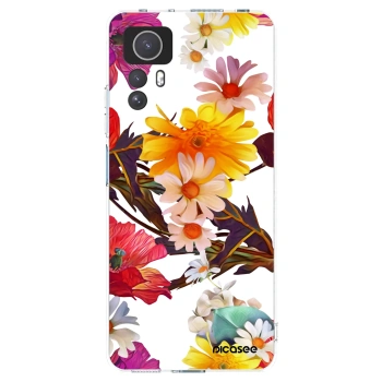 Picasee διαφανής θήκη σιλικόνης Xiaomi Redmi Note 12S - Meadow