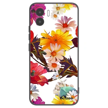 Picasee Μαύρη θήκη σιλικόνης για Xiaomi Redmi A2 - Meadow