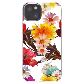 Picasee διαφανής θήκη σιλικόνης Apple iPhone 15 Plus - Meadow