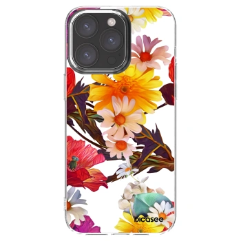 Picasee διαφανής θήκη σιλικόνης Apple iPhone 15 Pro Max - Meadow