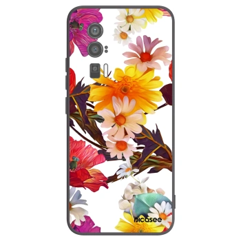Picasee Μαύρη θήκη σιλικόνης για Xiaomi Poco F5 Pro 5G - Meadow