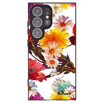 Picasee Μαύρη θήκη σιλικόνης για Samsung Galaxy S24 Ultra S928B 5G - Meadow