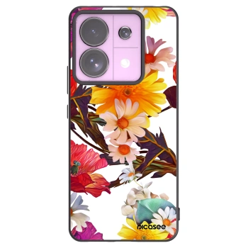 Picasee Μαύρη θήκη σιλικόνης για Xiaomi Redmi Note 13 Pro 5G - Meadow