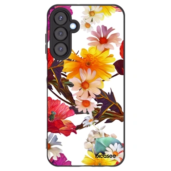 Picasee Μαύρη θήκη σιλικόνης για Samsung Galaxy A25 A256B 5G - Meadow