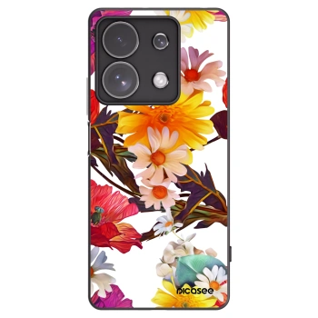 Picasee Μαύρη θήκη σιλικόνης για Xiaomi Redmi Note 13 Pro 4G - Meadow
