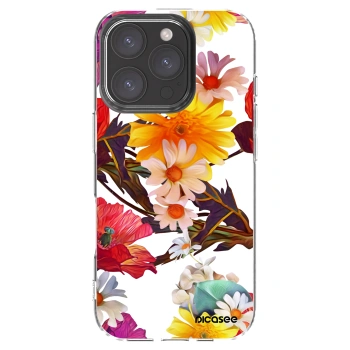 Picasee διαφανής θήκη σιλικόνης Apple iPhone 16 Pro - Meadow