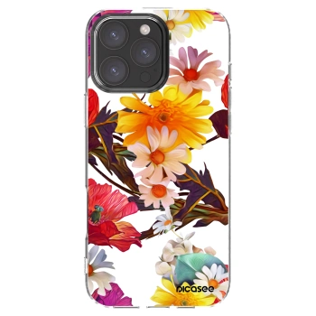 Picasee διαφανής θήκη σιλικόνης Apple iPhone 16 Pro Max - Meadow