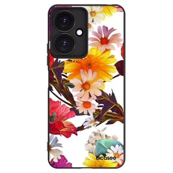 Picasee Μαύρη θήκη σιλικόνης για Xiaomi Redmi 13C 5G - Meadow