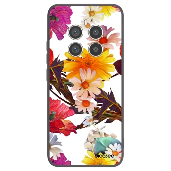 Picasee Μαύρη θήκη σιλικόνης για Realme 12 Pro 5G - Meadow