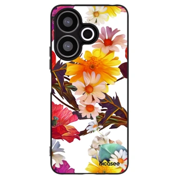 Picasee Μαύρη θήκη σιλικόνης για Xiaomi Redmi 13 4G - Meadow