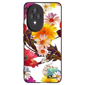 Picasee Μαύρη θήκη σιλικόνης για Honor 200 Pro 5G - Meadow