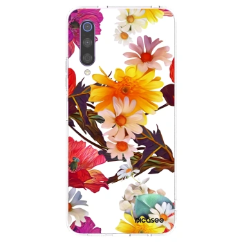 Picasee διαφανής θήκη σιλικόνης Xiaomi Mi 9 - Meadow