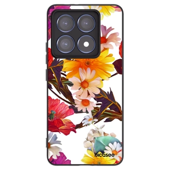 Picasee Μαύρη θήκη σιλικόνης για Xiaomi 14T Pro - Meadow