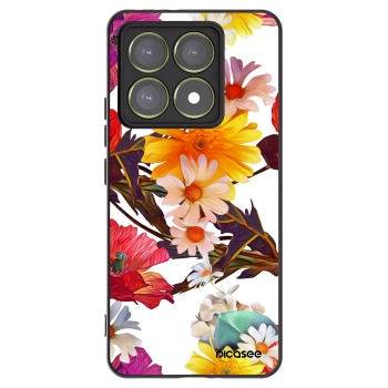 Picasee Μαύρη θήκη σιλικόνης για Xiaomi 14T - Meadow
