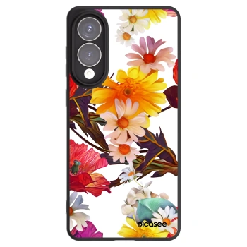Picasee Μαύρη θήκη σιλικόνης για Samsung Galaxy S25 Edge 5G - Meadow
