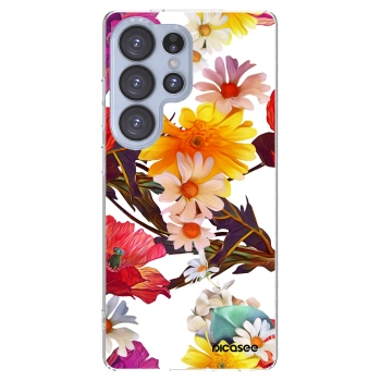 Picasee διαφανής θήκη σιλικόνης Samsung Galaxy S25 Ultra 5G - Meadow