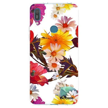 Picasee διαφανής θήκη σιλικόνης Huawei Y7 2019 - Meadow