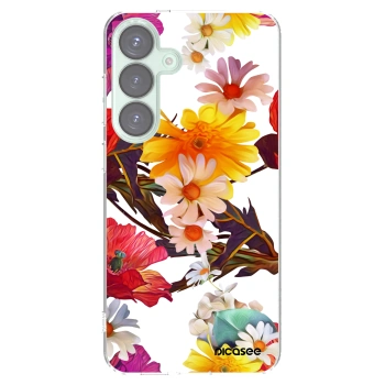 Picasee διαφανής θήκη σιλικόνης Samsung Galaxy S25+ 5G - Meadow