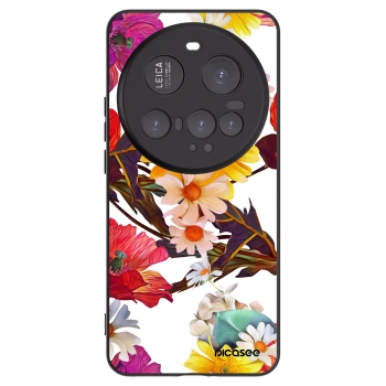 Picasee Μαύρη θήκη σιλικόνης για Xiaomi 15 Ultra - Meadow