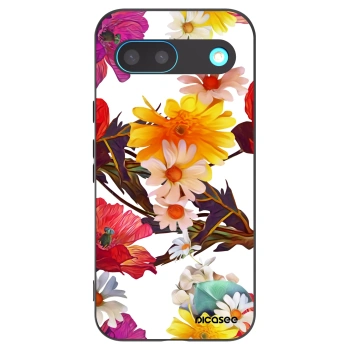 Picasee Μαύρη θήκη σιλικόνης για Google Pixel 8 - Meadow