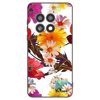 Picasee Μαύρη θήκη σιλικόνης για OnePlus 13 5G - Meadow