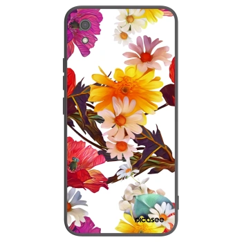 Picasee Μαύρη θήκη σιλικόνης για Xiaomi Redmi 7A - Meadow