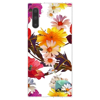 Picasee διαφανής θήκη σιλικόνης Samsung Galaxy Note 10 N970F - Meadow