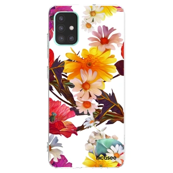 Picasee διαφανής θήκη σιλικόνης Samsung Galaxy A51 A515F - Meadow
