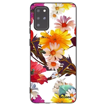 Picasee Μαύρη θήκη σιλικόνης για Samsung Galaxy S20+ G985F - Meadow