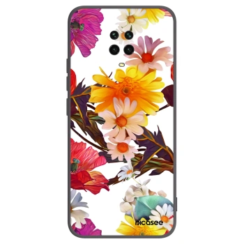 Picasee Μαύρη θήκη σιλικόνης για Xiaomi Redmi Note 9 Pro - Meadow