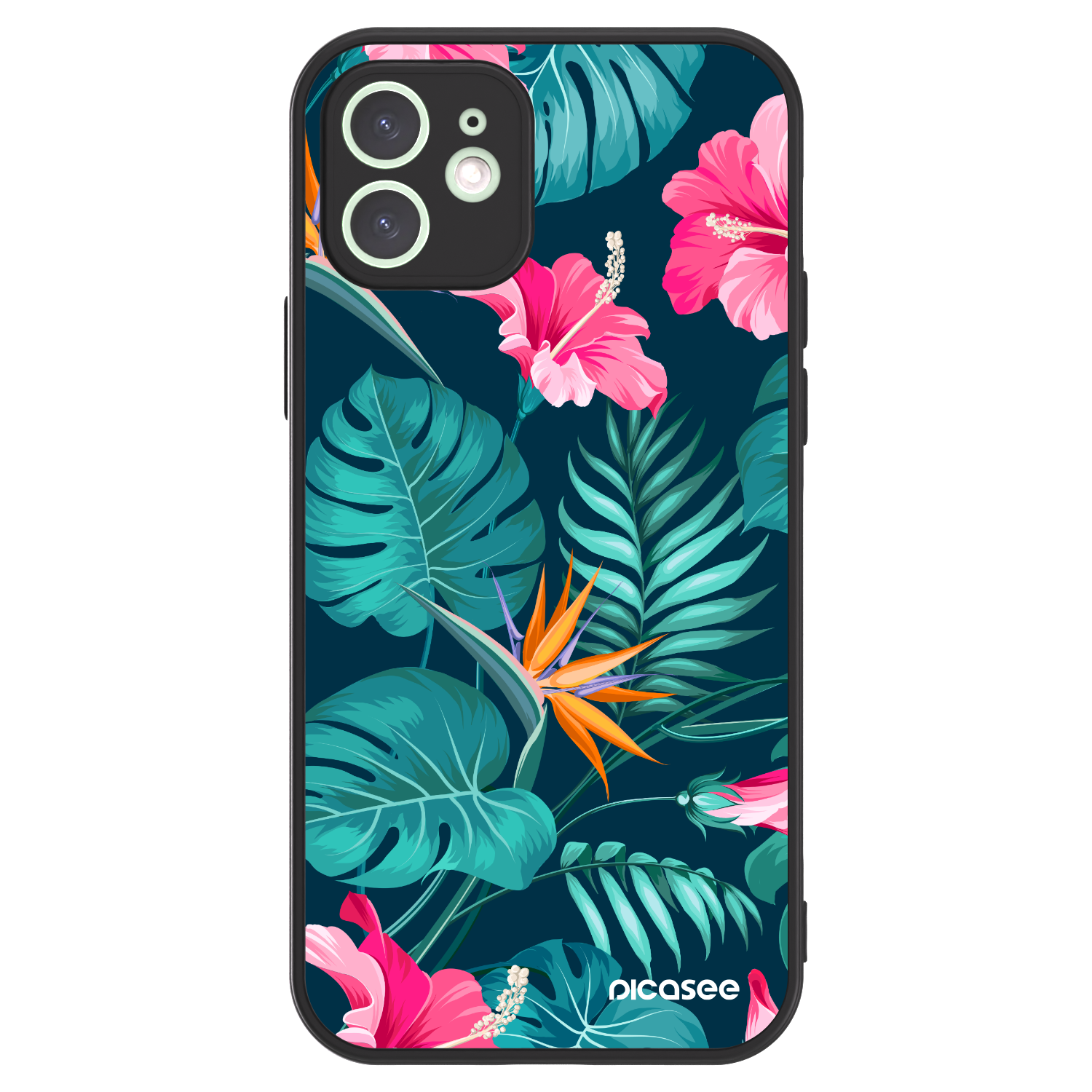 Picasee ULTIMATE CASE για Apple iPhone 12 - Pink Monstera