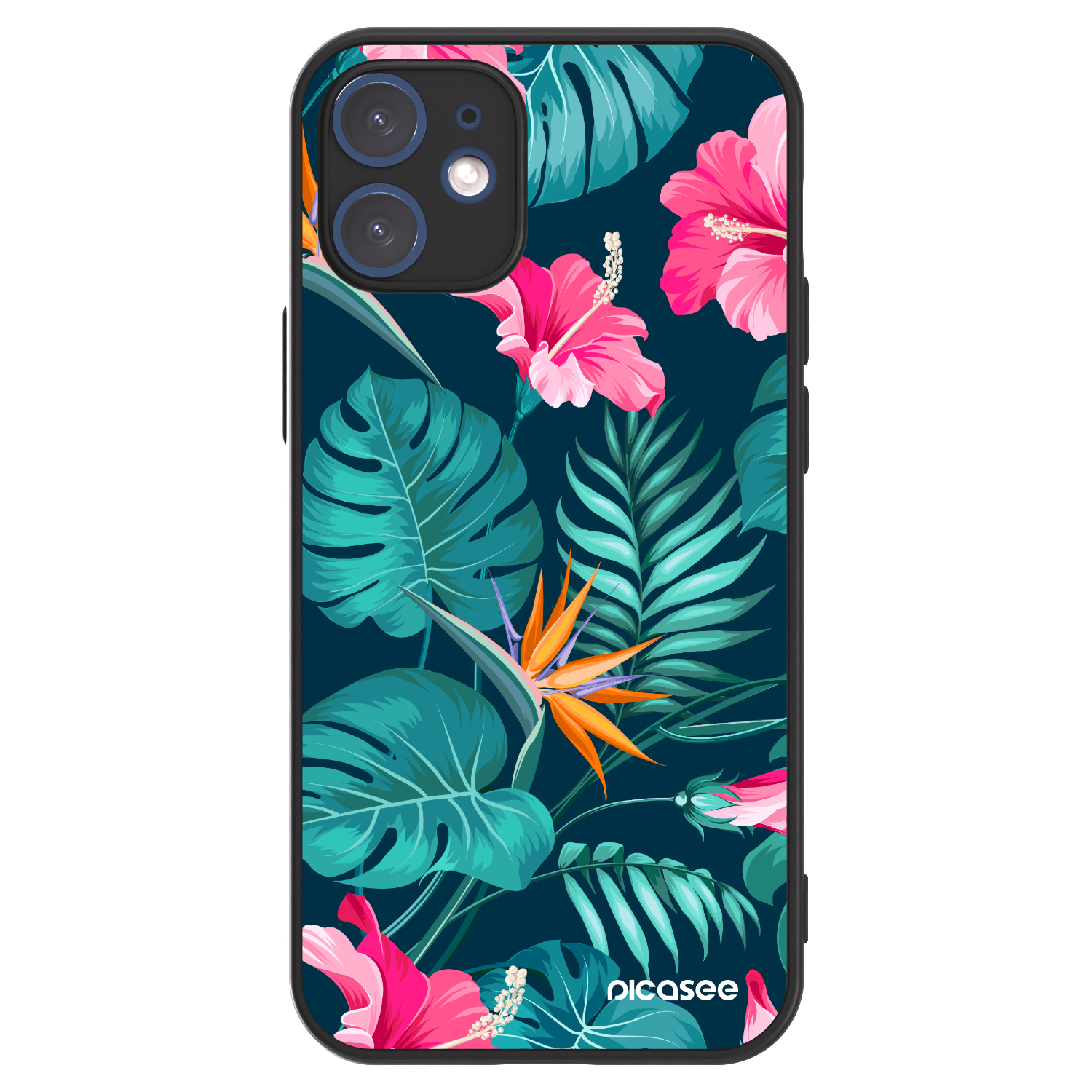Picasee ULTIMATE CASE για Apple iPhone 12 mini - Pink Monstera
