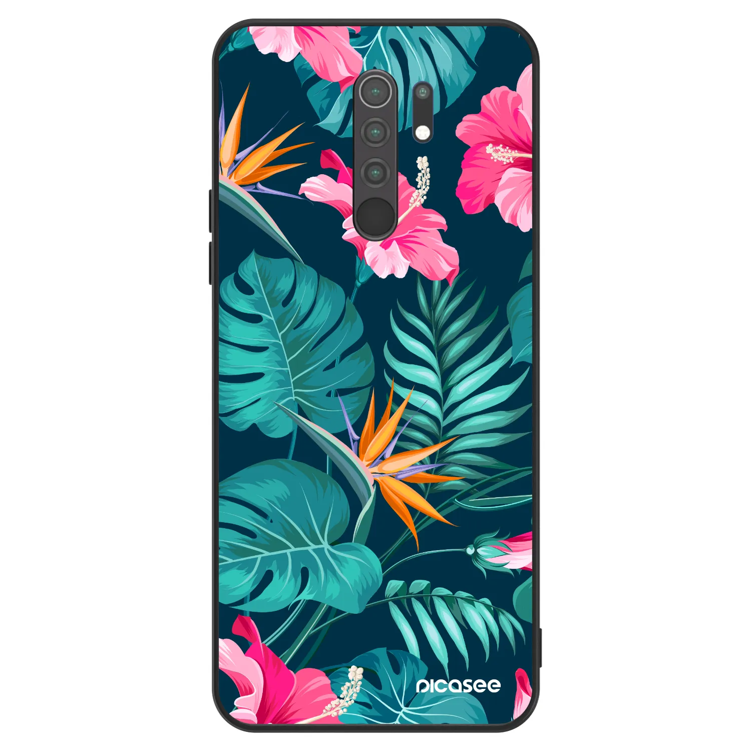 Picasee ULTIMATE CASE για Xiaomi Redmi 9 - Pink Monstera