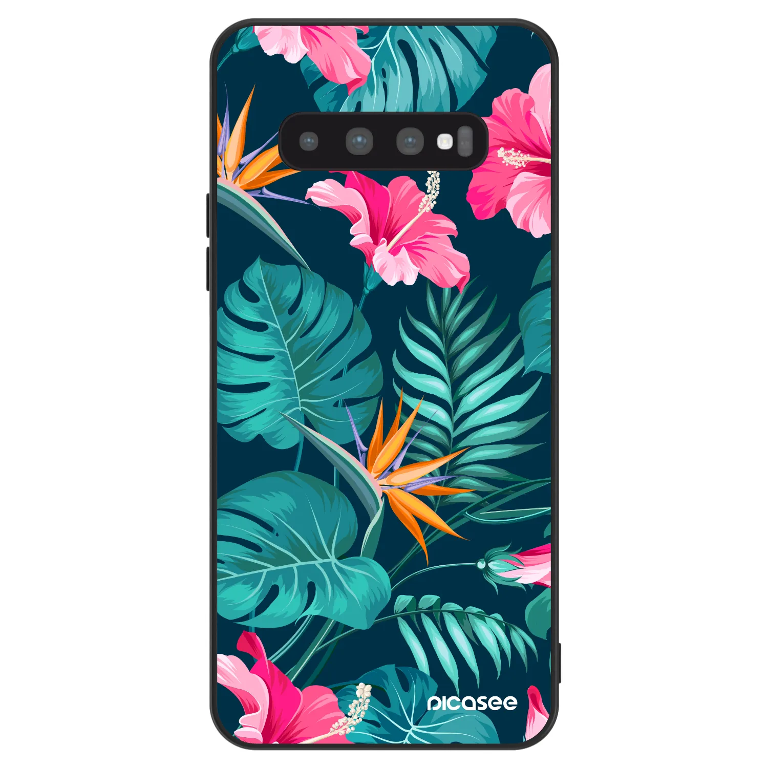 Picasee ULTIMATE CASE για Samsung Galaxy S10 G973 - Pink Monstera