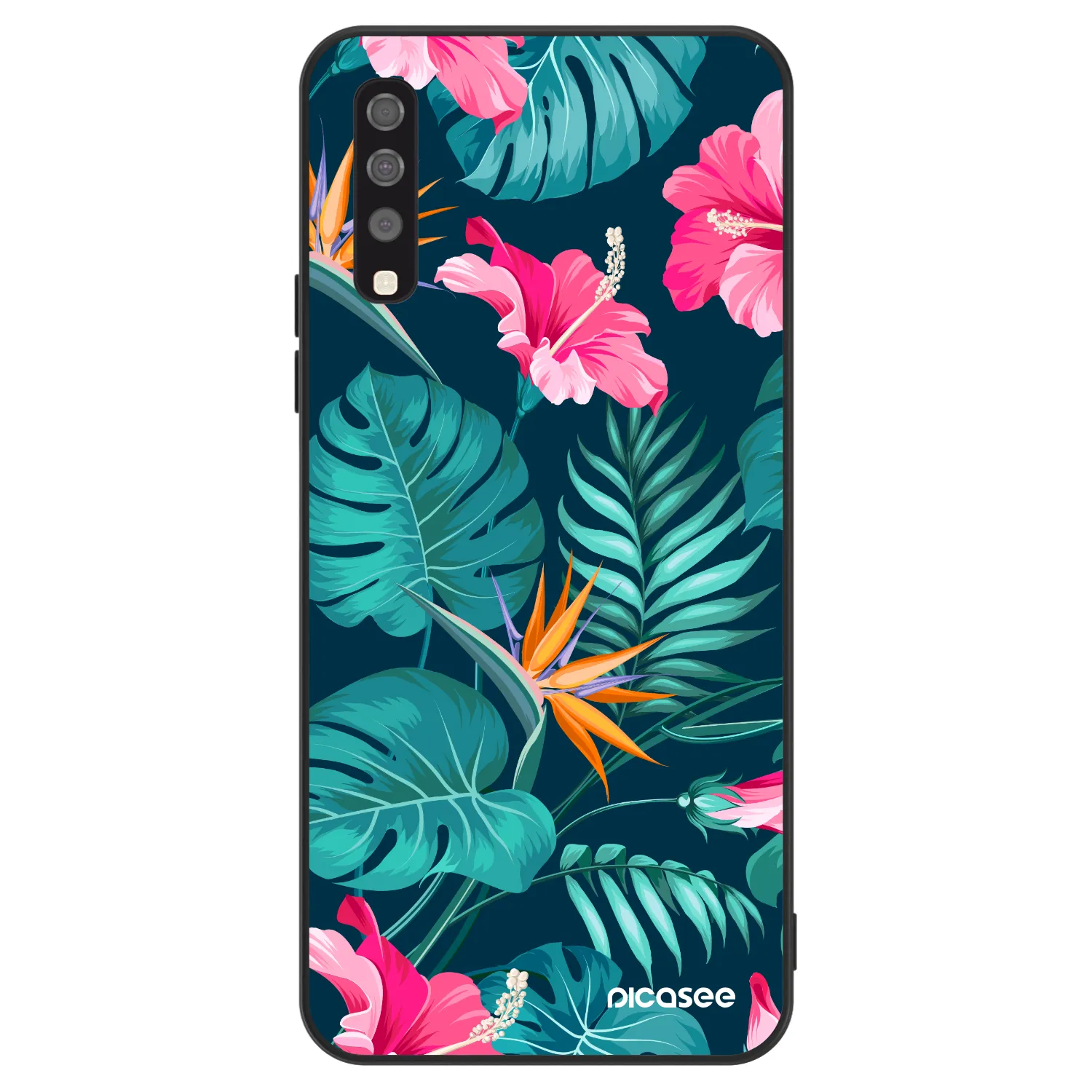 Picasee ULTIMATE CASE για Samsung Galaxy A70 A705F - Pink Monstera
