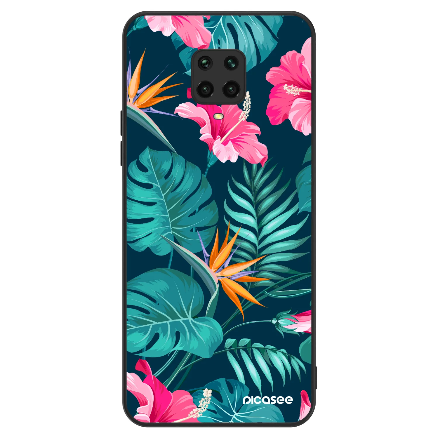 Picasee ULTIMATE CASE για Xiaomi Redmi Note 9S - Pink Monstera