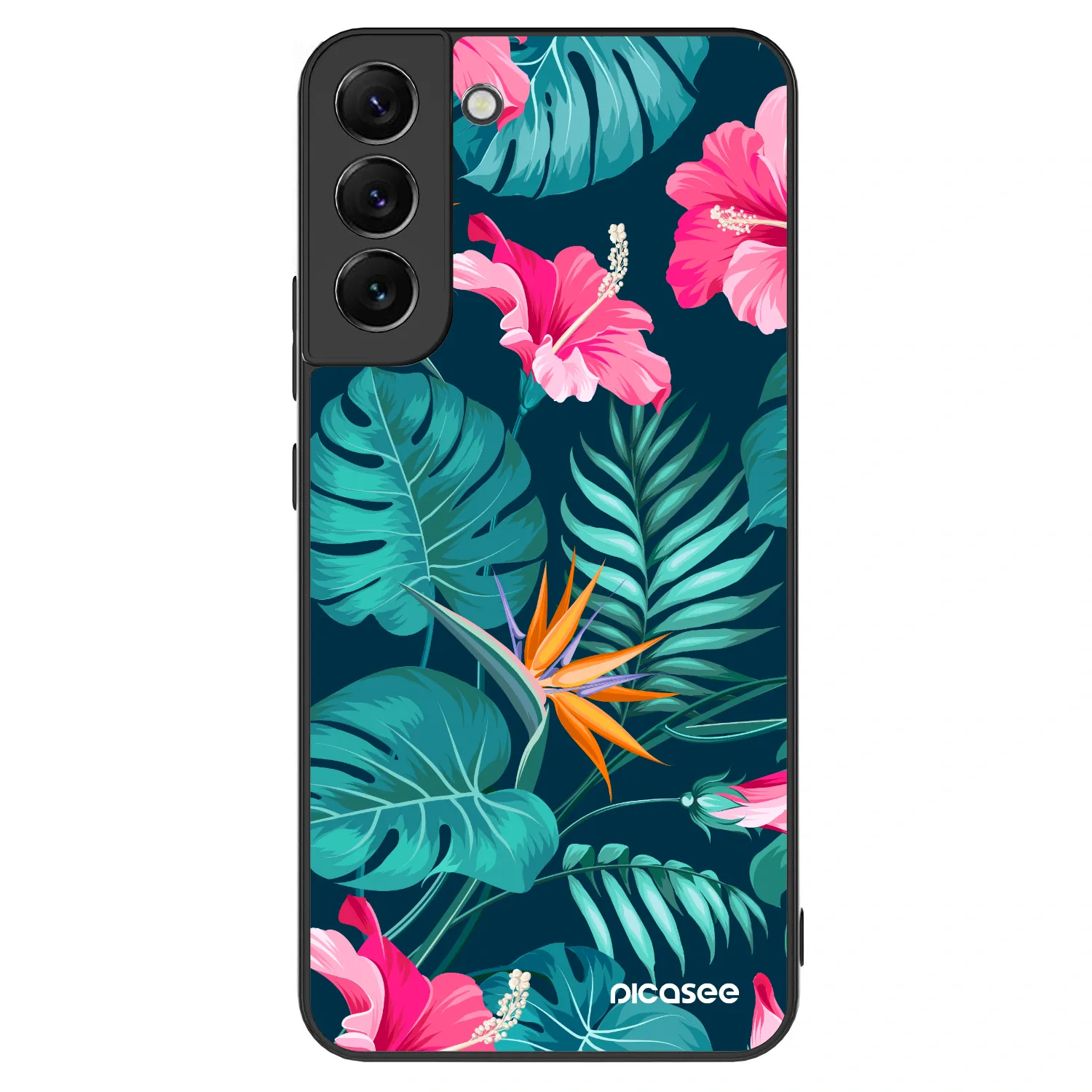 Picasee ULTIMATE CASE για Samsung Galaxy S22+ 5G - Pink Monstera