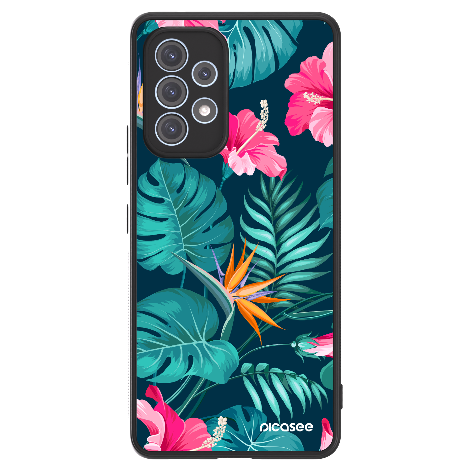 Picasee ULTIMATE CASE για Samsung Galaxy A53 5G A536 - Pink Monstera