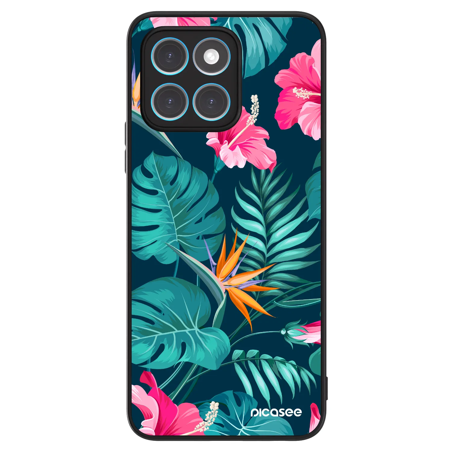 Picasee ULTIMATE CASE για Honor X8 4G - Pink Monstera