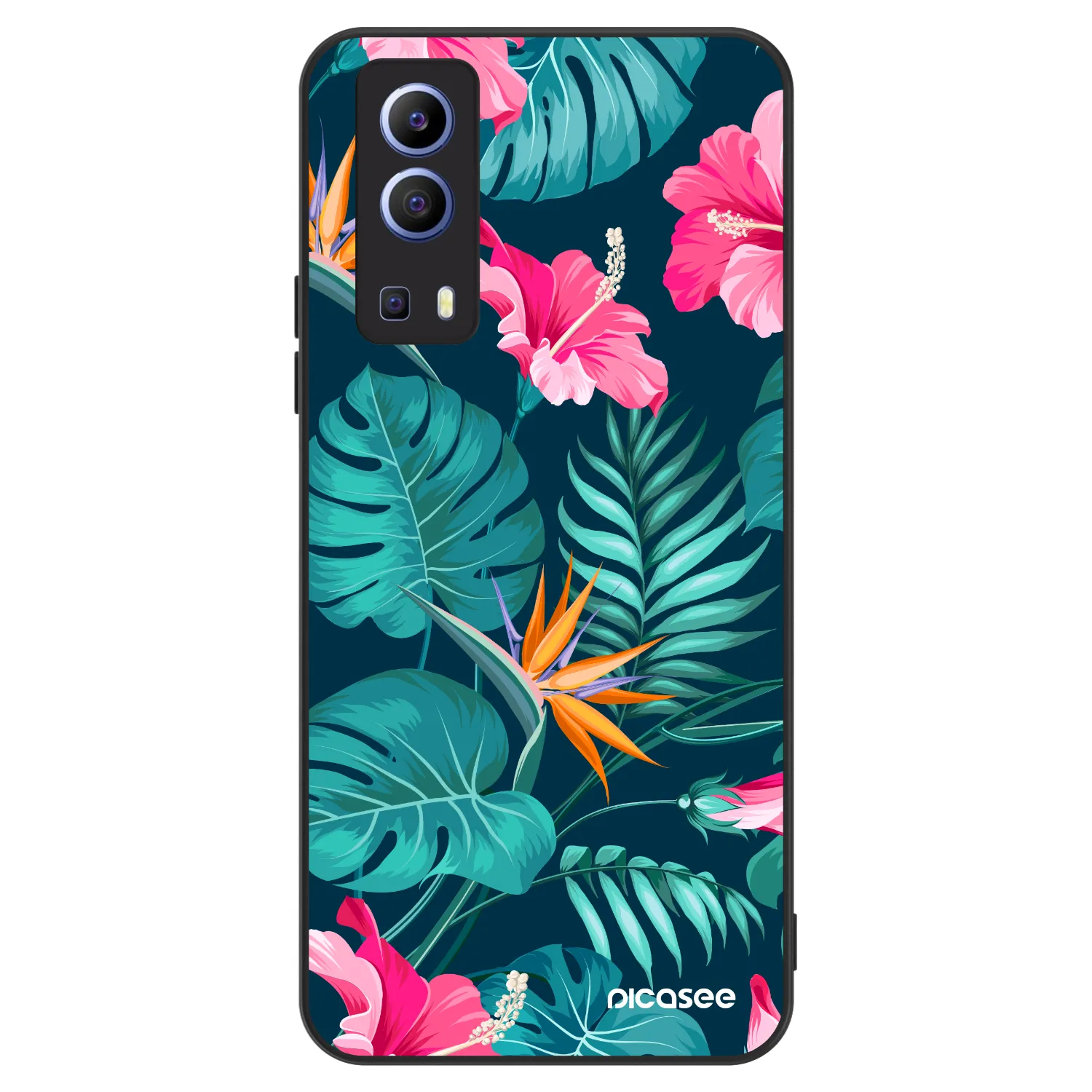 Picasee ULTIMATE CASE για Vivo Y52 5G - Pink Monstera